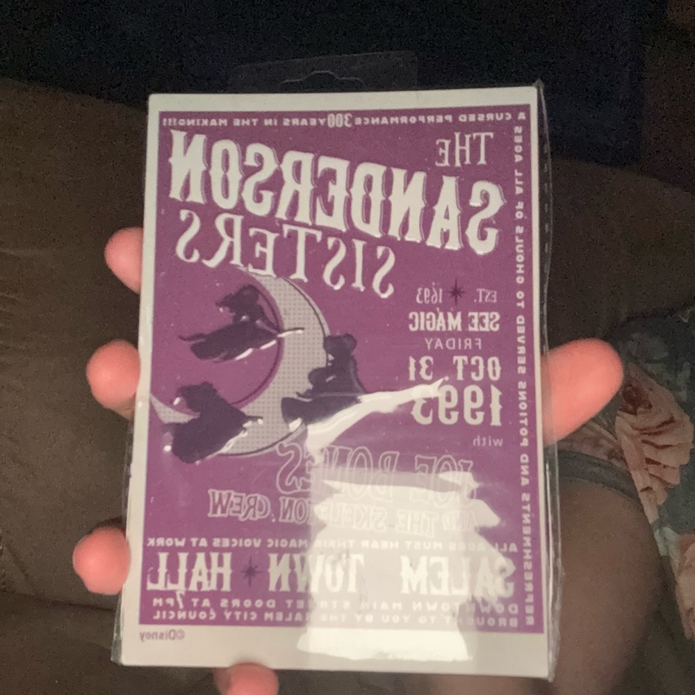 Free Add On-Purple Sanderson Sisters Magnet